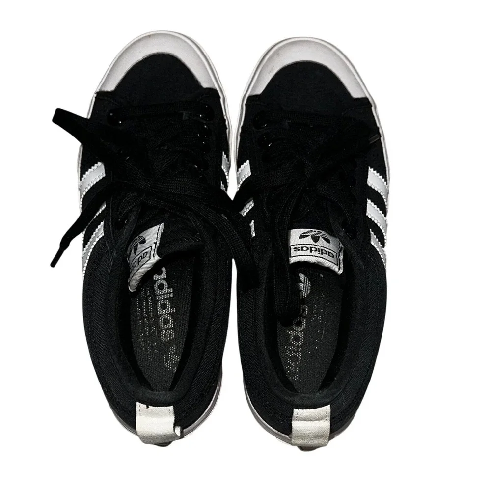 Adidas Nizza Platform Sneakers‎ Canvas Low Top Casual Shoes 8 WOMANS